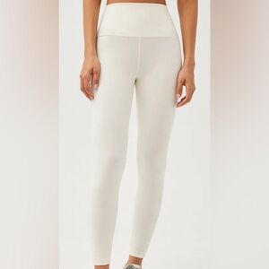 👟 OUTDOOR VOICES Athletic Leggings | Size XXL/2X | White Cloud 👟